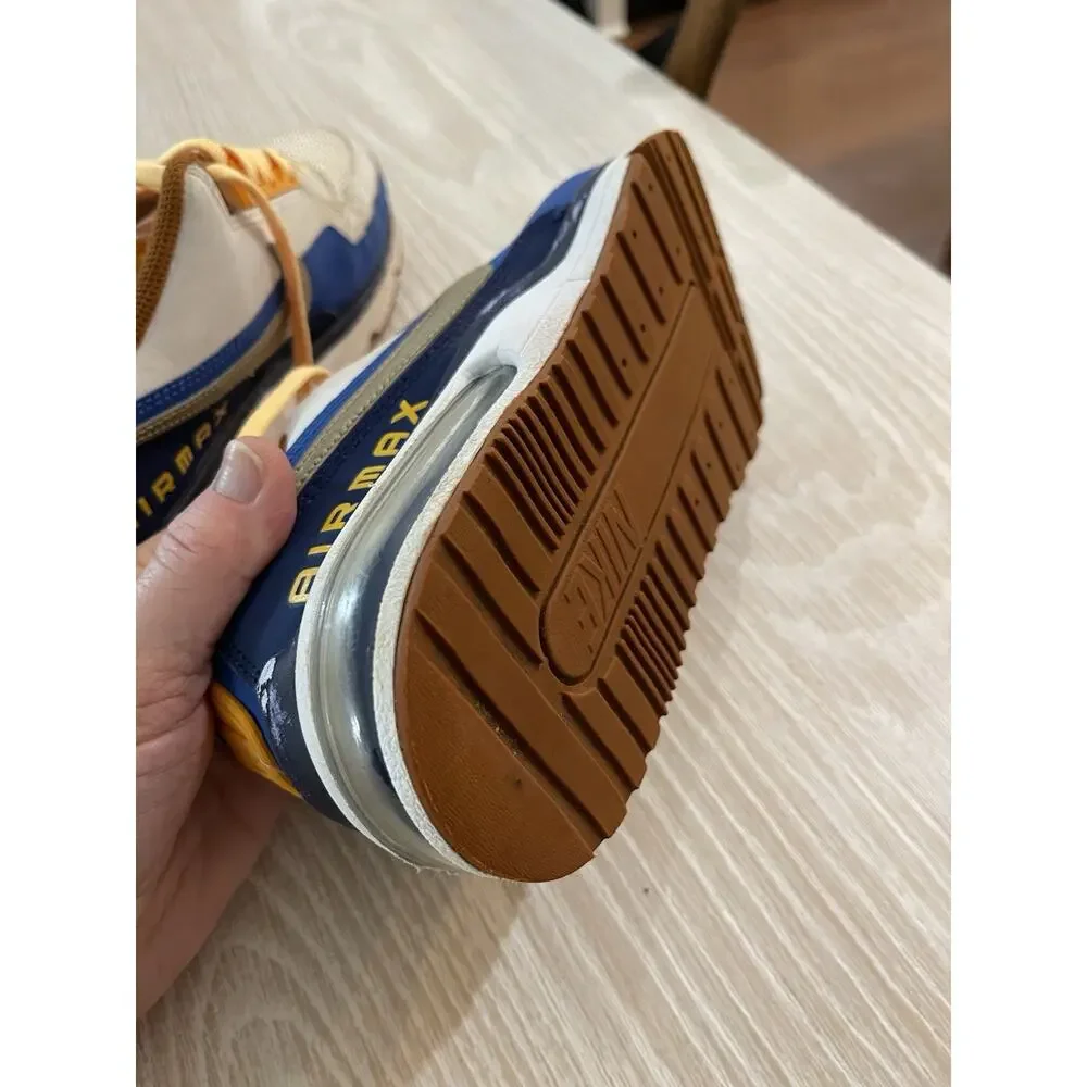 Size 6.5 - Nike Air Max LTD 3 Premium‎ Blue With New Laces Sneakers 695484-184